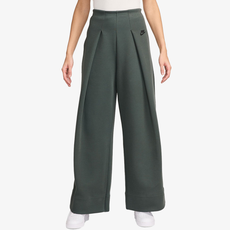 Nike Долен дел тренерки W NSW TCH FLC HR PLT PANT WIDE 