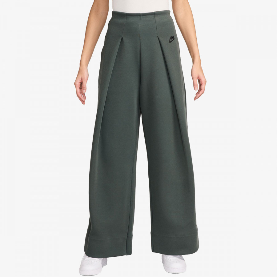 Nike Долен дел тренерки W NSW TCH FLC HR PLT PANT WIDE 