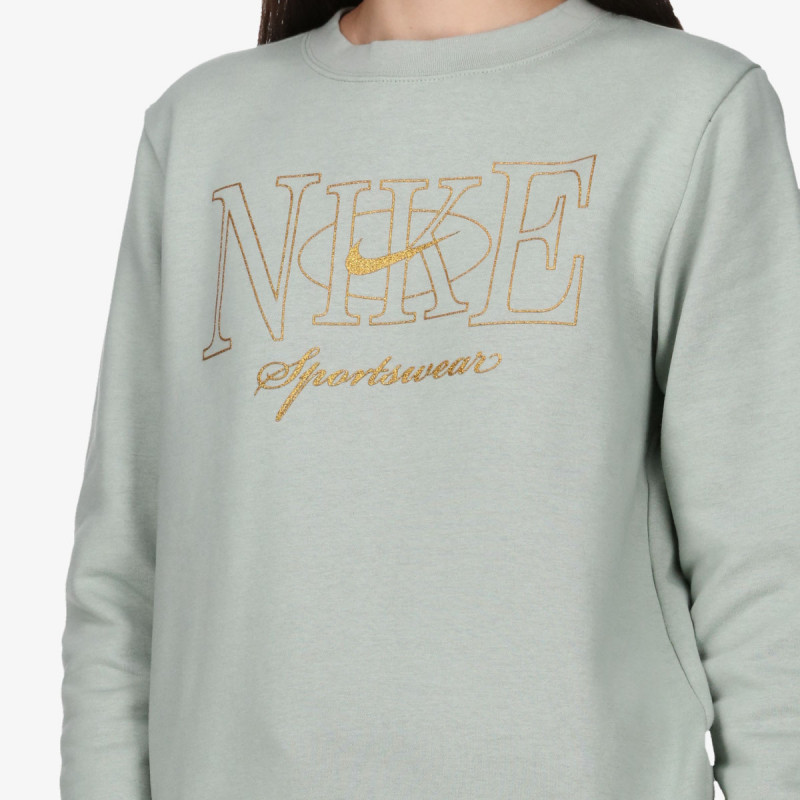 Nike Bluza W NSW CLUB PO CREW SHINE 