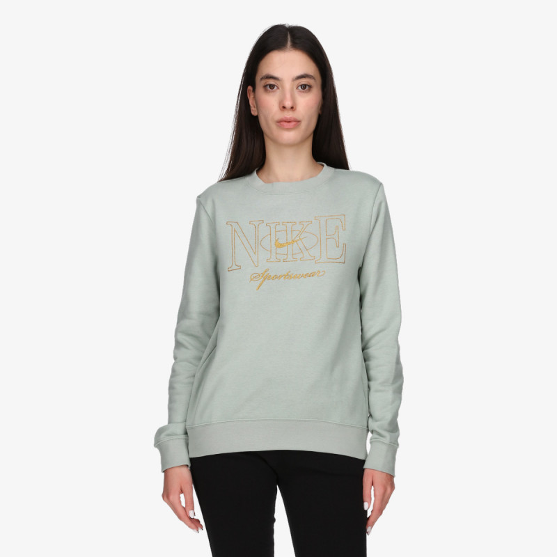 Nike Bluza W NSW CLUB PO CREW SHINE 