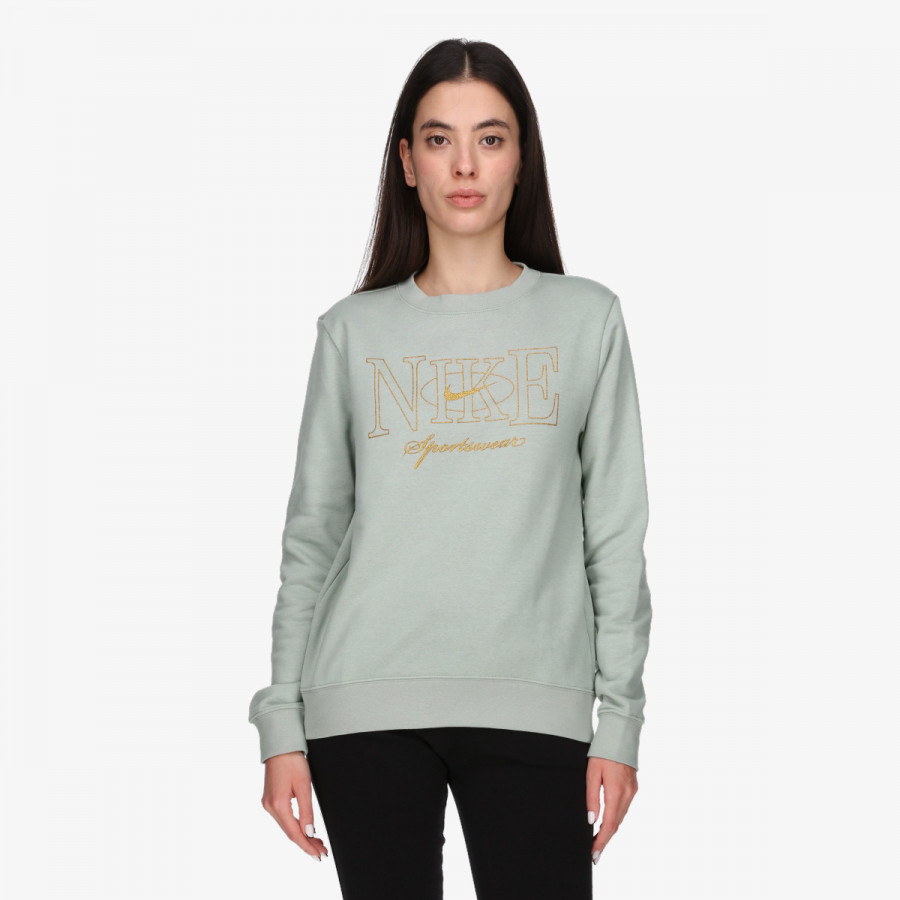 Nike Bluza W NSW CLUB PO CREW SHINE 