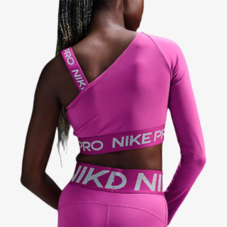 Nike Bluzë me mëngë të gjata W NP DF SHINE CROP TOP 