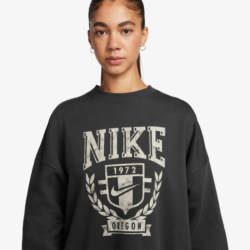 Nike Дуксер W NSW FLC OS CREW VRSTY 