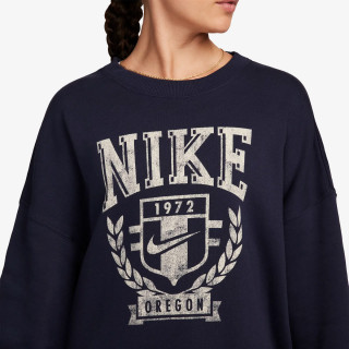 Nike Bluza W NSW FLC OS CREW VRSTY 