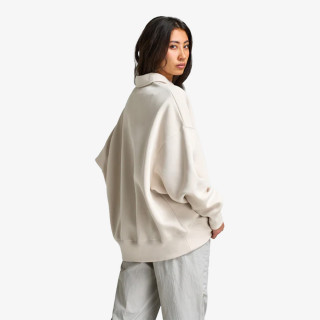 Nike Дуксер W NSW PHNX FLC OS QZ POLO 