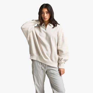 Nike Дуксер W NSW PHNX FLC OS QZ POLO 
