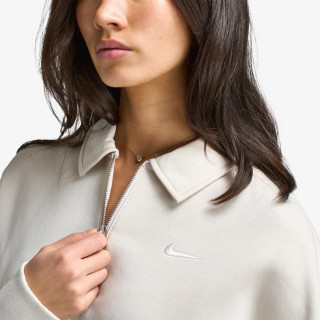 Nike Дуксер W NSW PHNX FLC OS QZ POLO 