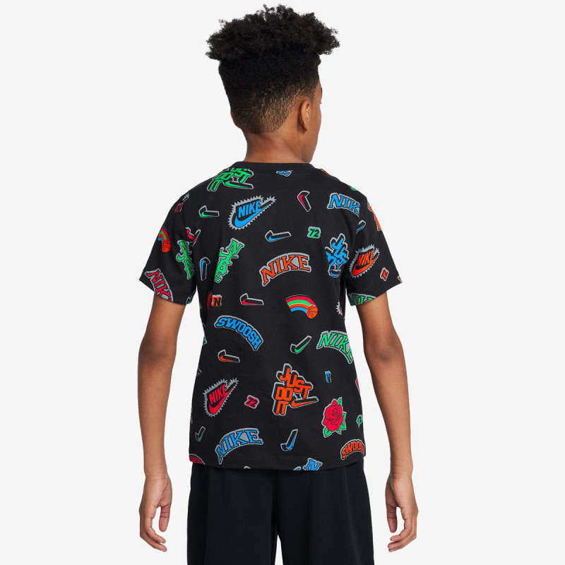 Nike Bluzë K NSW TEE CREATE 2.2 AOP VRZTY 