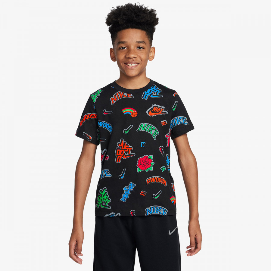 Nike Bluzë K NSW TEE CREATE 2.2 AOP VRZTY 