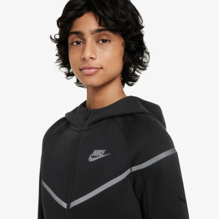 Nike Bluza B NSW TCH FLC SSNL TF+ WR FZ 