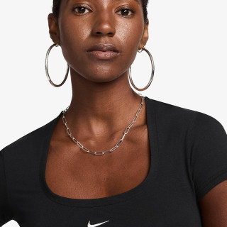 Nike Bluzë W NSW NK CHLL SS SQR NCK TOP 