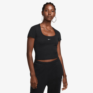 Nike Bluzë W NSW NK CHLL SS SQR NCK TOP 