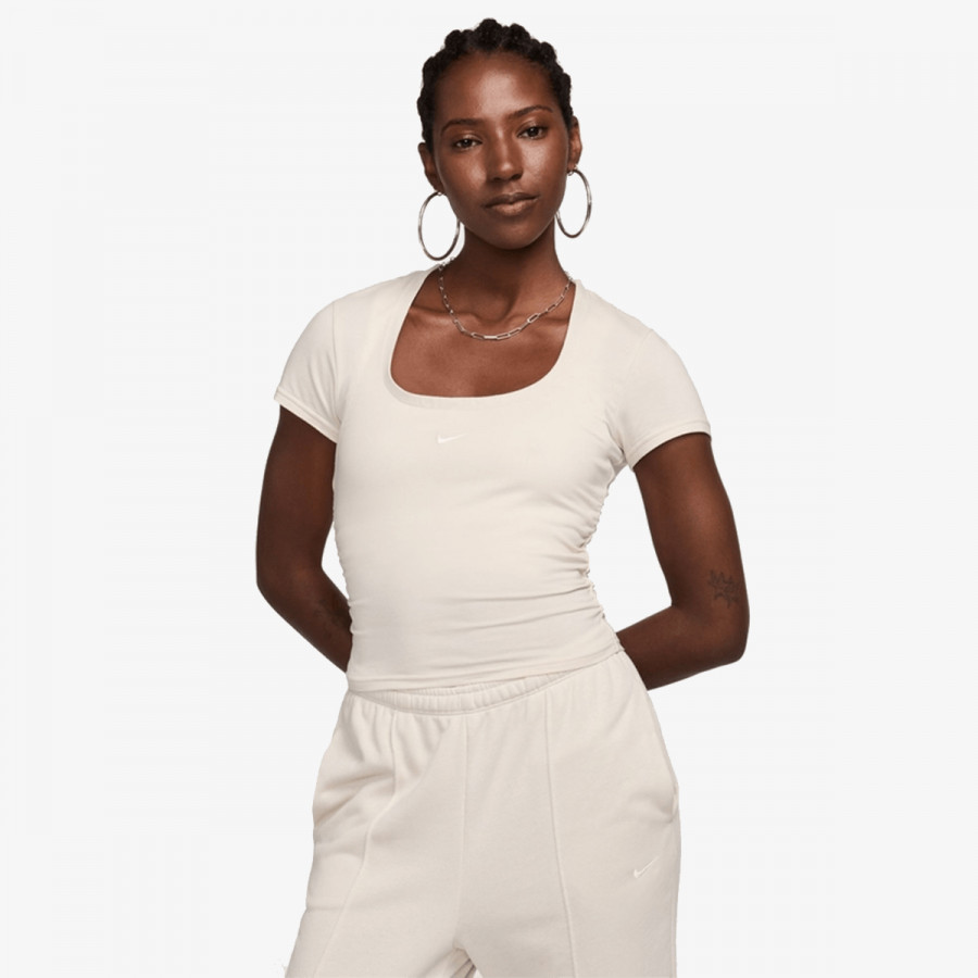 Nike Bluzë W NSW NK CHLL SS SQR NCK TOP 