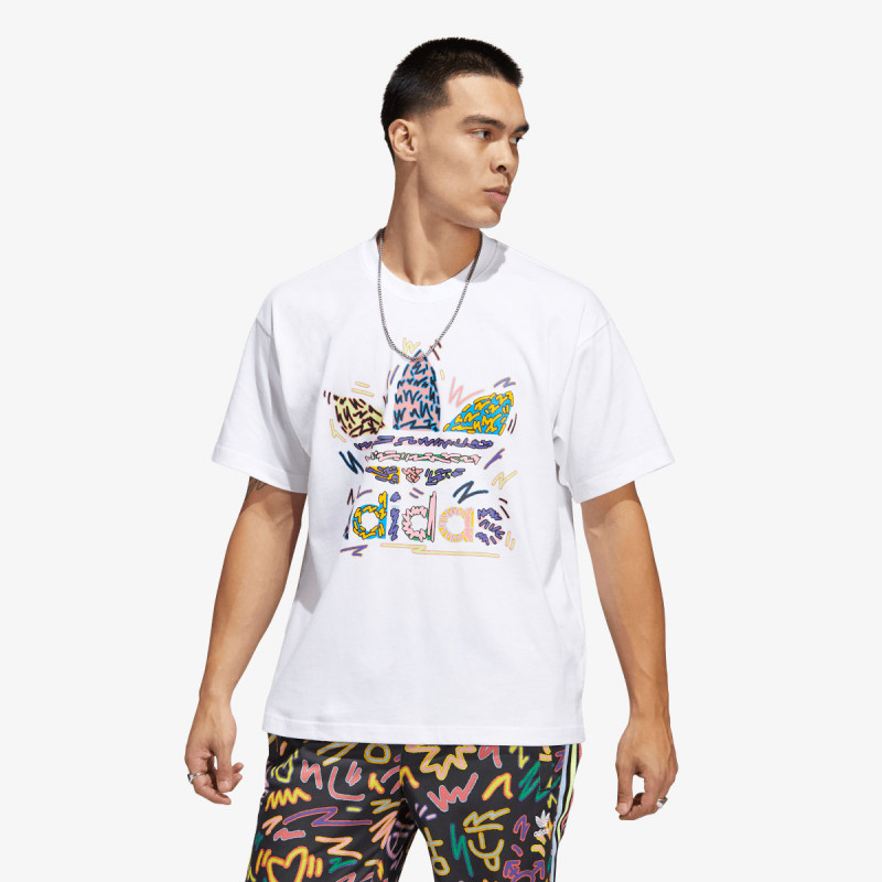 adidas Маица Love Unites Trefoil 