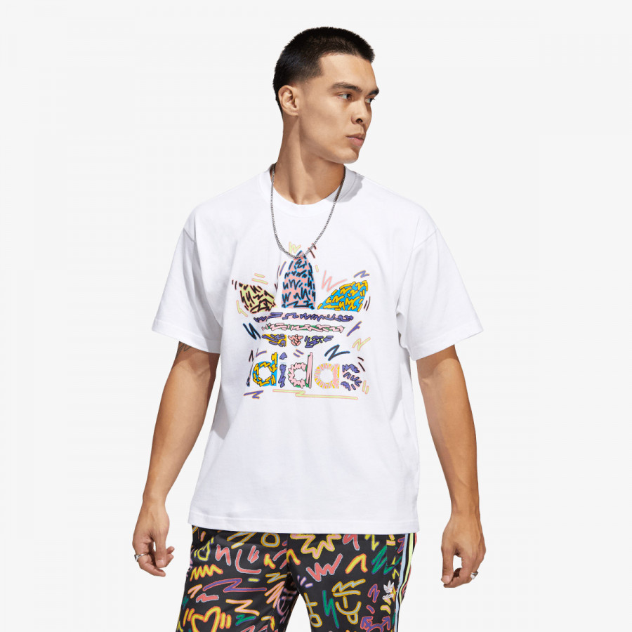 adidas Маица Love Unites Trefoil 