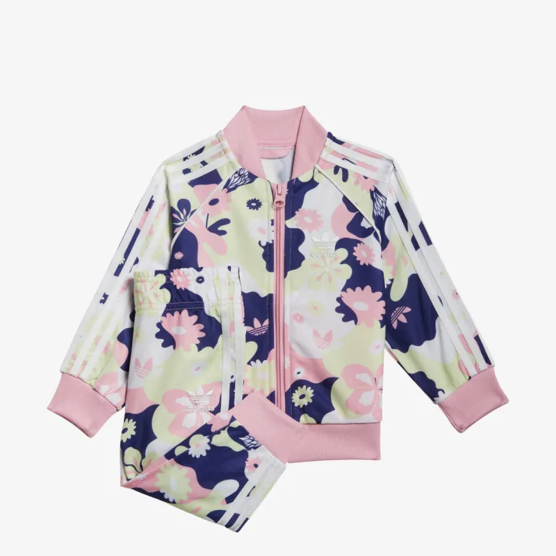 adidas Тренерка Flower Allover Print SST Set 