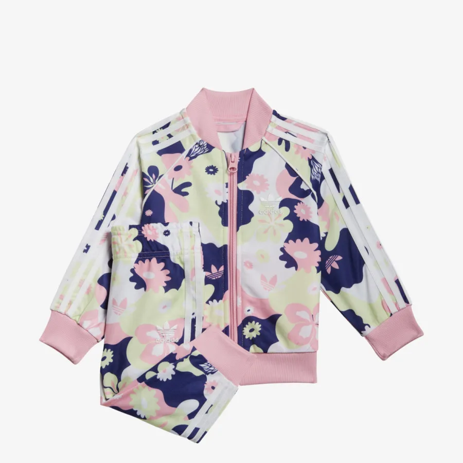 adidas Тренерка Flower Allover Print SST Set 