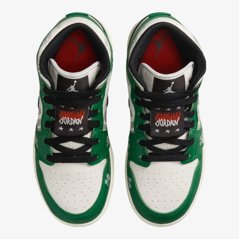 Nike Atlete AIR JORDAN 1 MID SE UNI2 BG 