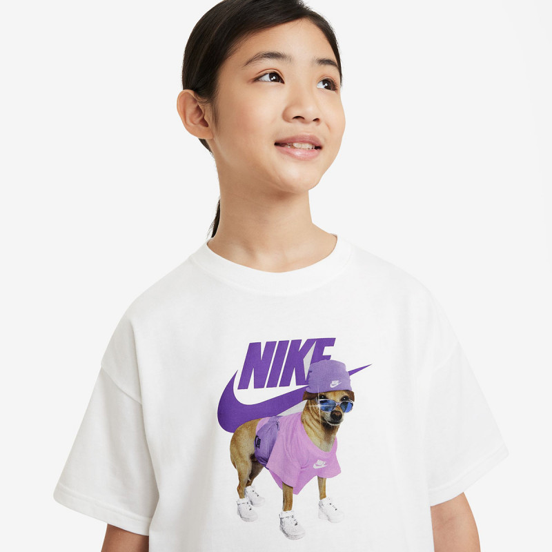 Nike Bluzë G NSW TEE KC 2 