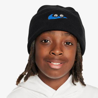 Nike Капа K NK PEAK BEANIE SWOOSHY H24 
