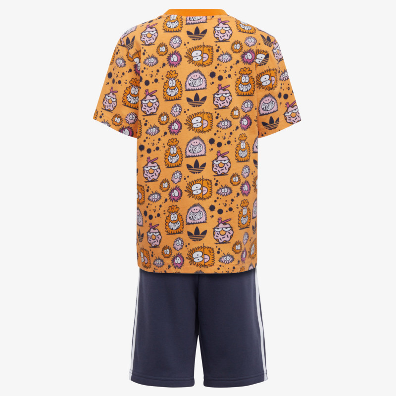 adidas Шорцеви и маица adidas x Kevin Lyons Shorts and Tee Set 
