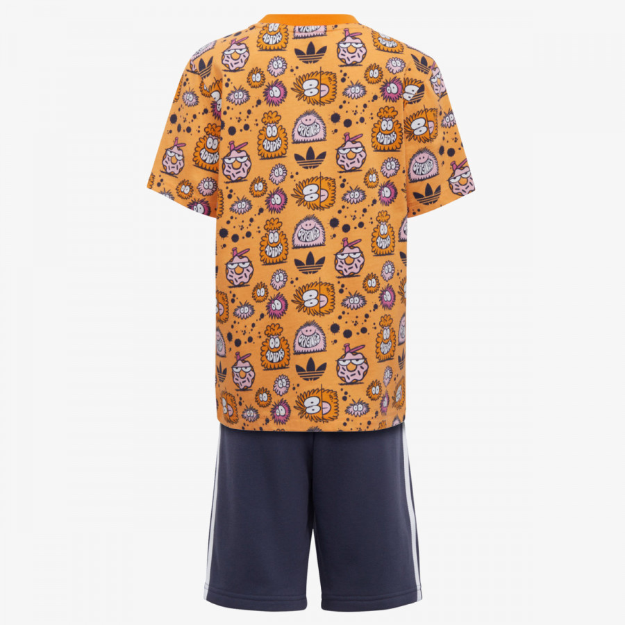 adidas Шорцеви и маица adidas x Kevin Lyons Shorts and Tee Set 