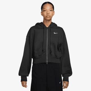 Nike Bluza W NSW PHNX FLC LSE CROP FZ HDY 