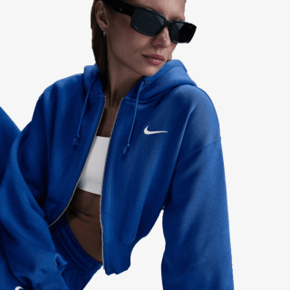 Nike Bluza W NSW PHNX FLC LSE CROP FZ HDY 