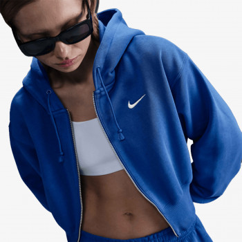 Nike Дуксер W NSW PHNX FLC LSE CROP FZ HDY 