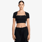Nike Маица W NSW NK CHLL KNT MRIB 2N1 CRP 