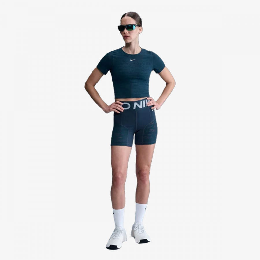Nike Маица W NP DF SS TOP AOJ GG 