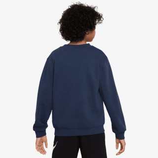 Nike Маица долги ракави K NSW CLUB FT CREW LBR MC 