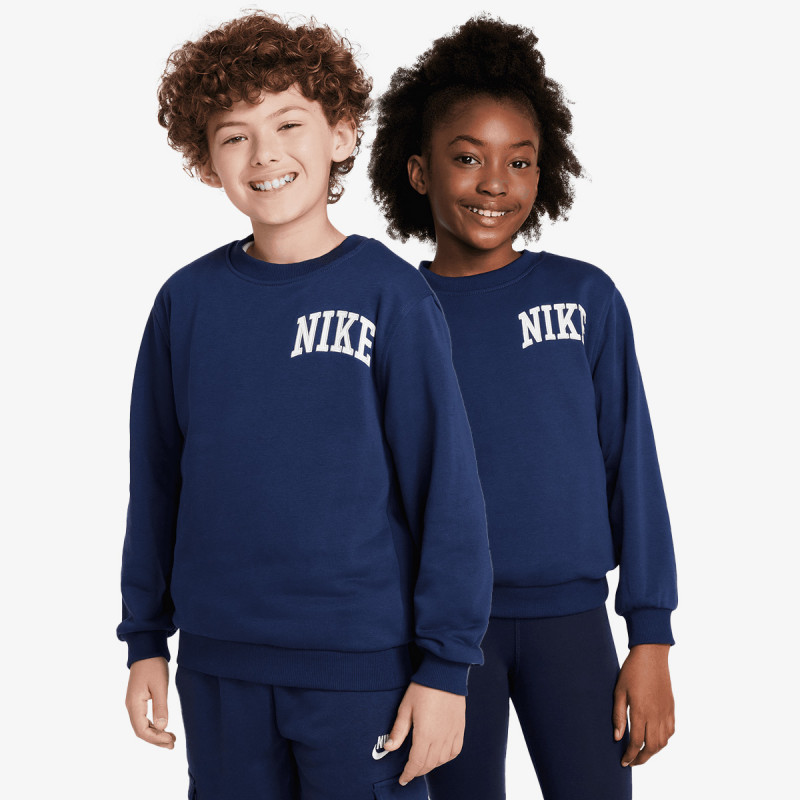 Nike Маица долги ракави K NSW CLUB FT CREW LBR MC 