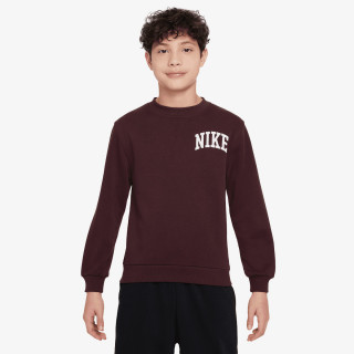 Nike Маица долги ракави K NSW CLUB FT CREW LBR MC 