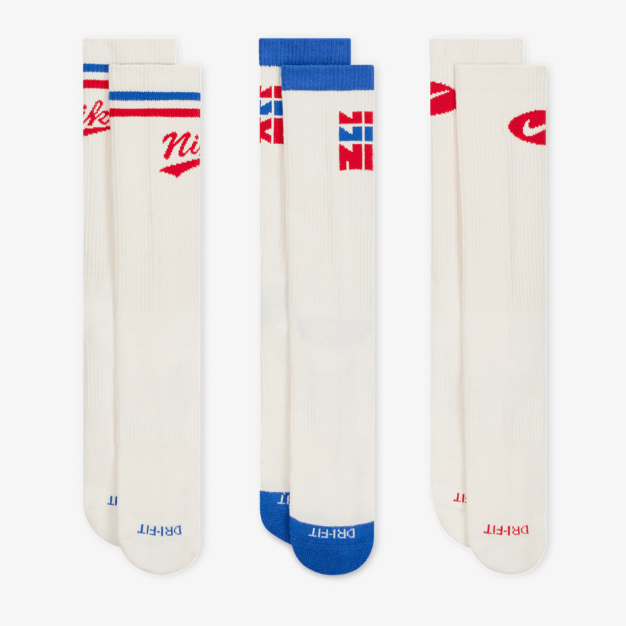 Nike Чорапи U NK ED PLS CRW 3PR LFESTL 144 