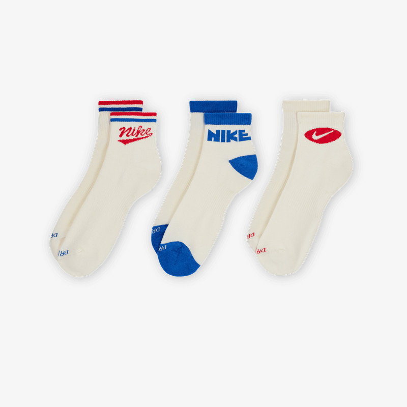 Nike Чорапи U NK ED PLS ANKL 3P LFESTL 144 