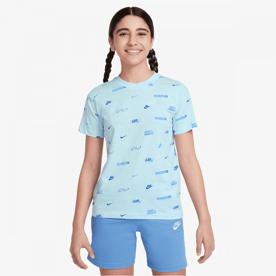 Nike Маица K NSW TEE AOP 