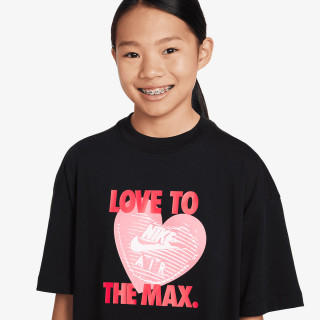 Nike Bluzë G NSW TEE HEART 