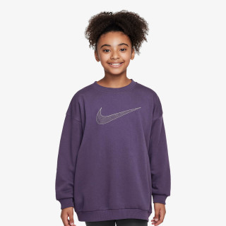 Nike Дуксер G NSW CLUB FLC OS CREW SHNE 