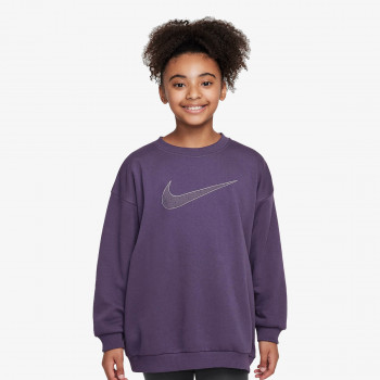 Nike Дуксер G NSW CLUB FLC OS CREW SHNE 