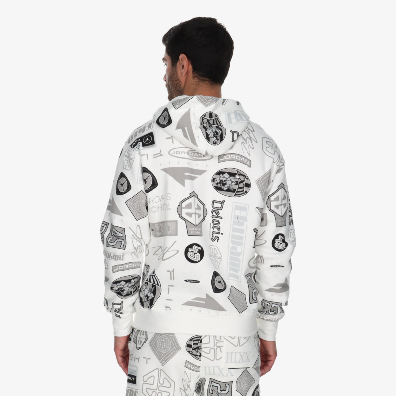 Nike Дуксер M J ESS AOP FLC PO 