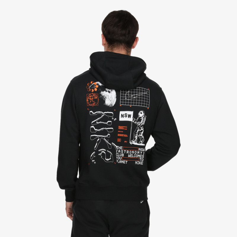 Nike Дуксер M NK CLUB FT PO HDY MOON GFX 
