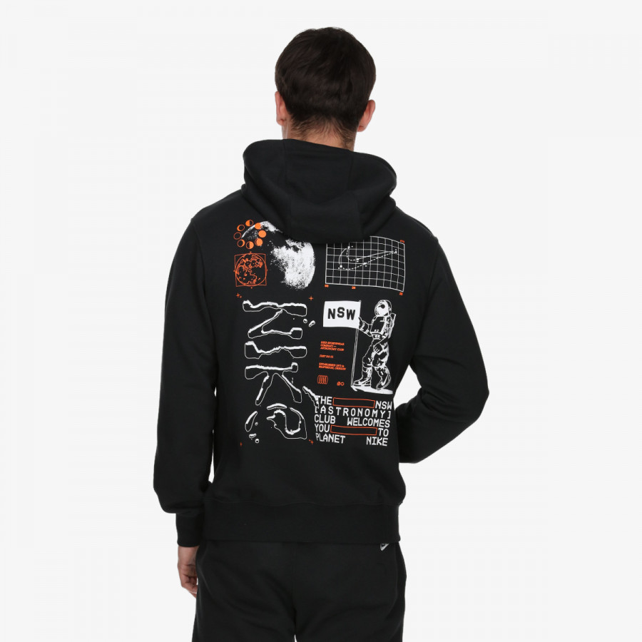 Nike Дуксер M NK CLUB FT PO HDY MOON GFX 
