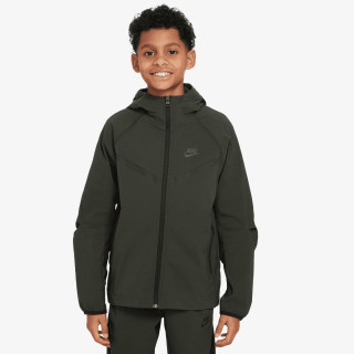 Nike Јакна B NSW TCH WVN FZ JKT - PD 