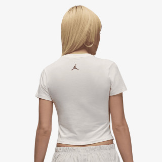Nike Маица W J FLT SS TMID GFX TEE CHN 