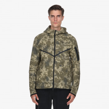 Nike Дуксер M NK TECH FLC WR FZ JKT CAMO 