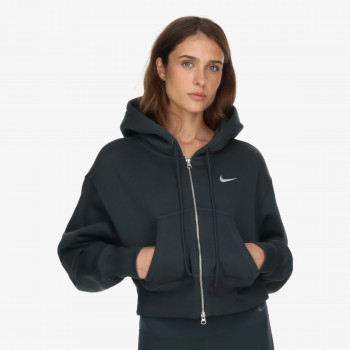 Nike Хеланки W NSW PHNX FLC CROP FZ HDY 