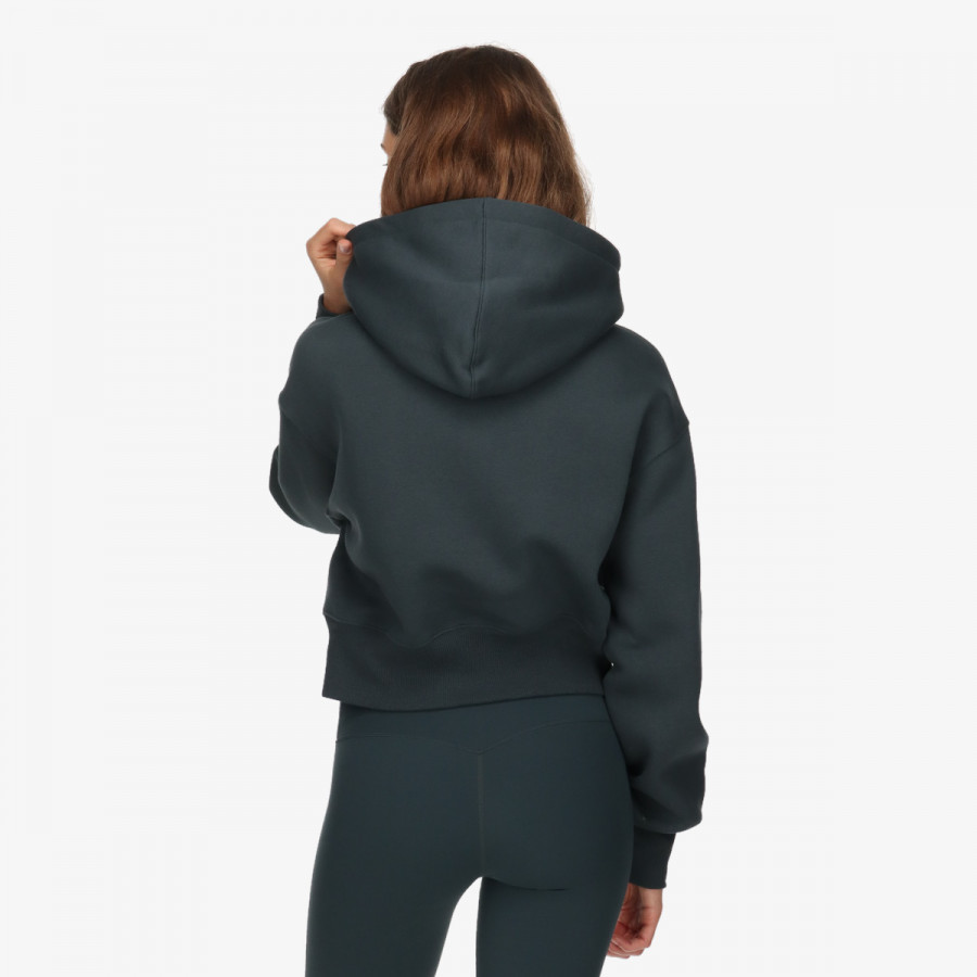 Nike Хеланки W NSW PHNX FLC CROP FZ HDY 