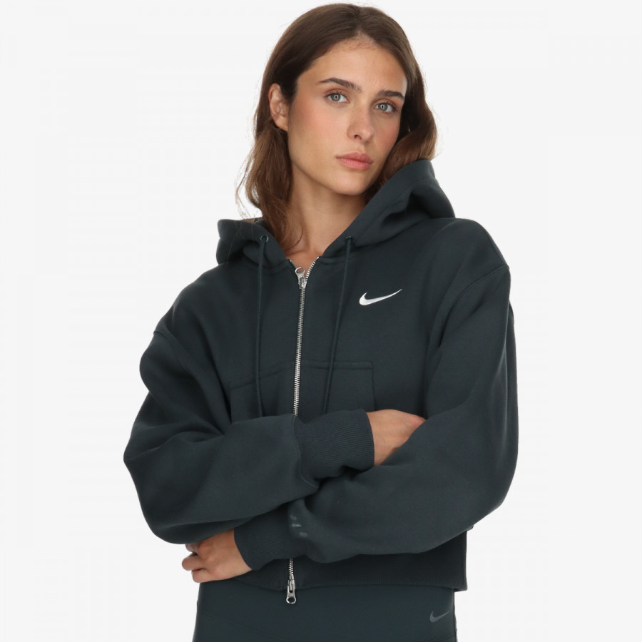 Nike Хеланки W NSW PHNX FLC CROP FZ HDY 