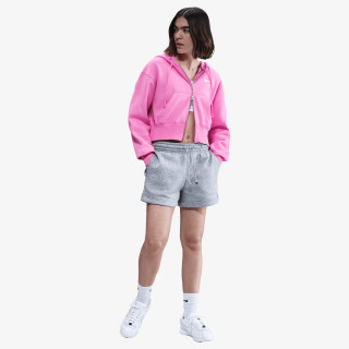 Nike Маица долги ракави W NSW PHNX FLC CROP FZ HDY 